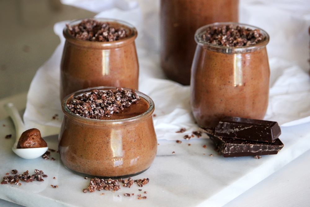 Mousse au chocolat vegan au jus de pois chiche (sans oeuf)