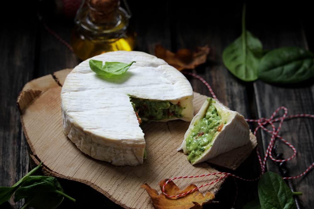 Camembert Farci Aux Pinards Tomates Confites Et Truffe